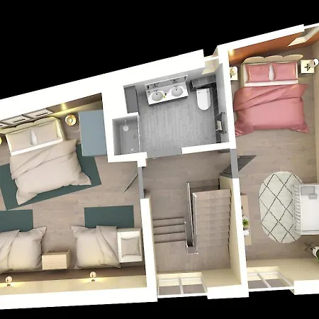 Sbredele - Maison De Cosy - Hypercentre Hébergement de vacances